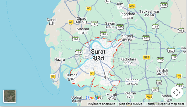Map location