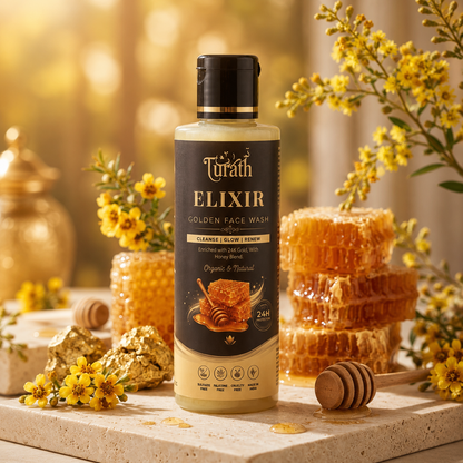 Turath Care Elixir Golden FaceWash