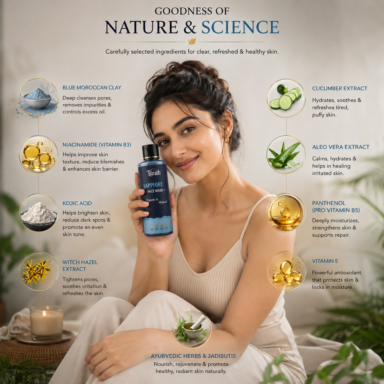 Turath Care Sapphire FaceWash